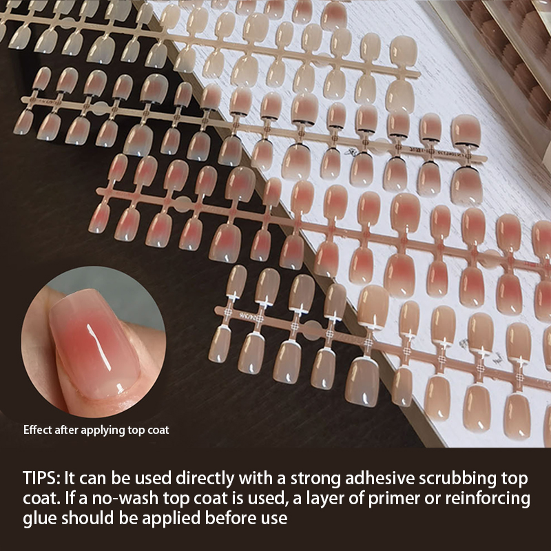 Falso Médio Caixão Unhas Posti - Nail Art Pink avaliação e preço