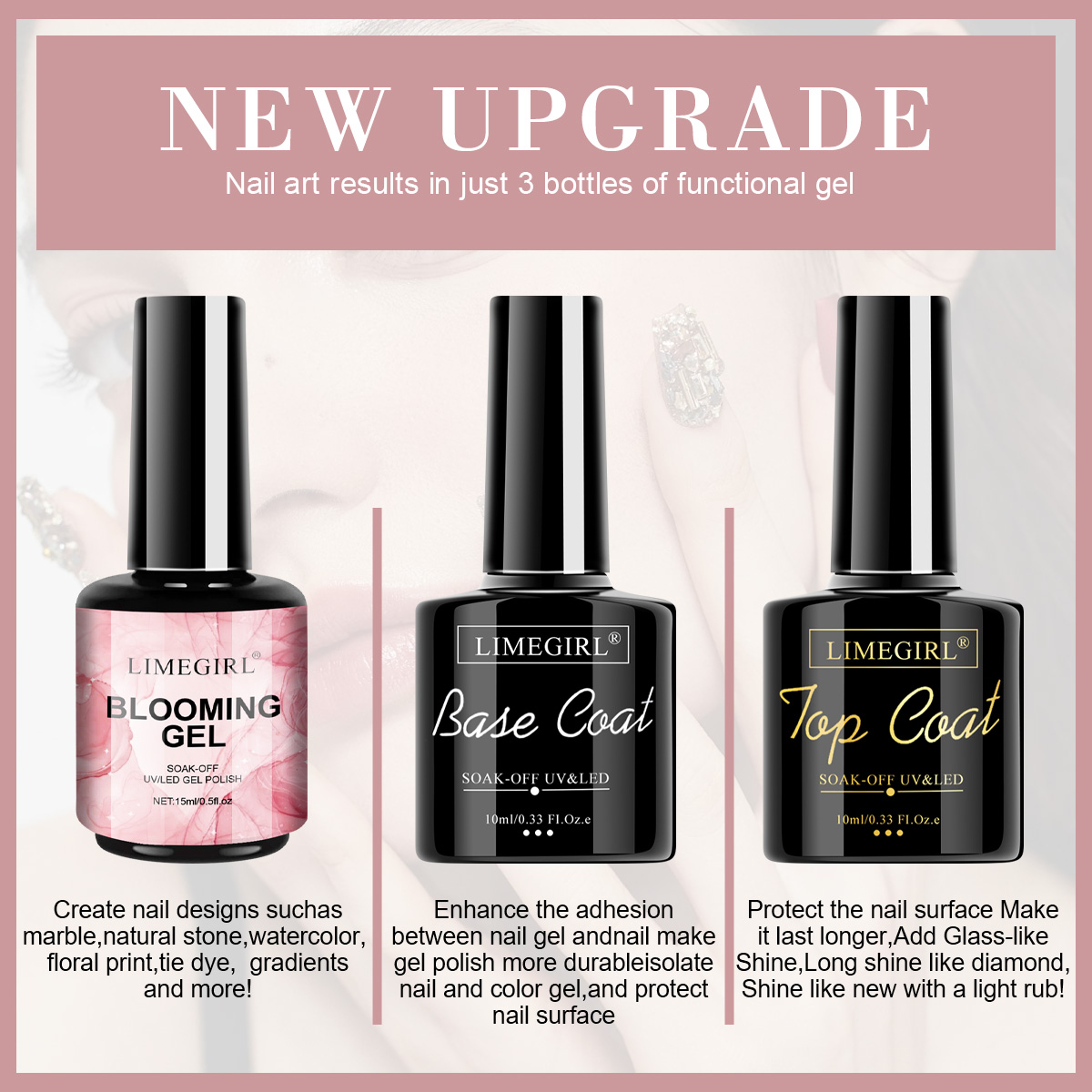 Limegirl arte do prego kit de  - Nail Art Ombre avaliação e preço
