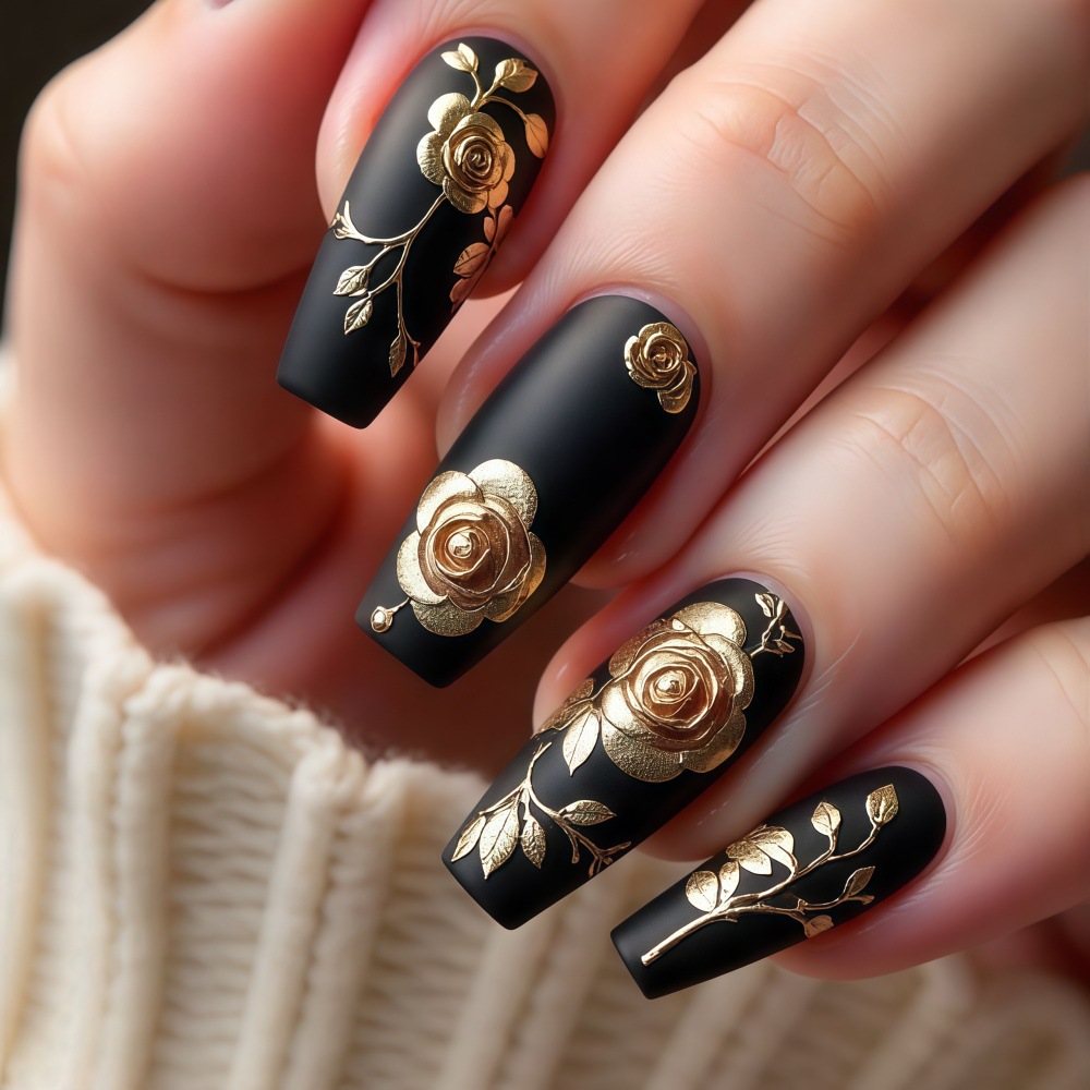 Unhas falsas 3d para mulheres, - Nail Art Press On avaliação e preço