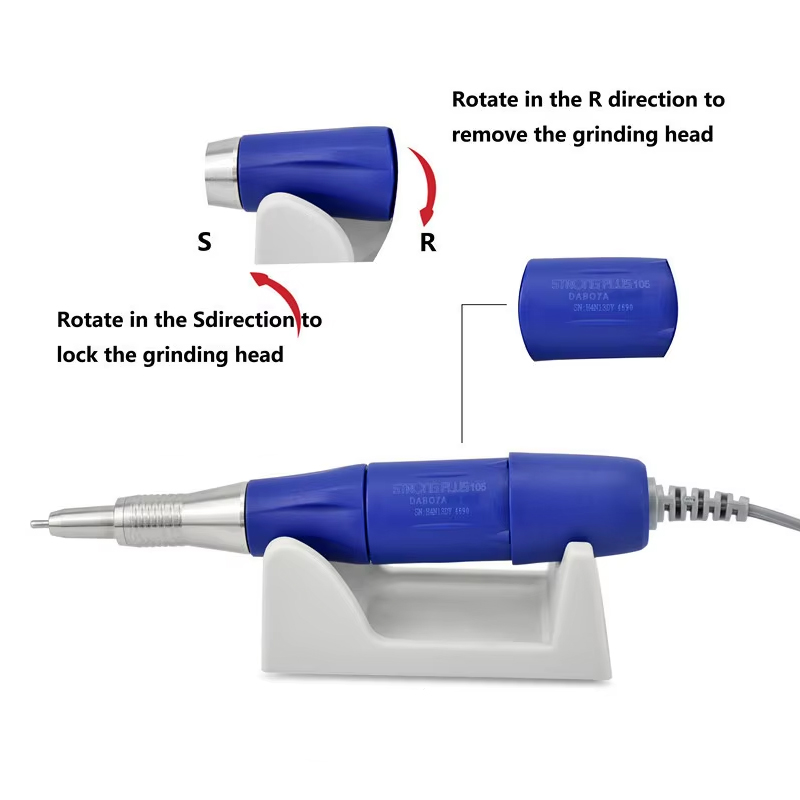 Micromotor Elétrico Odontológi - Nail Drill Machine avaliação e preço
