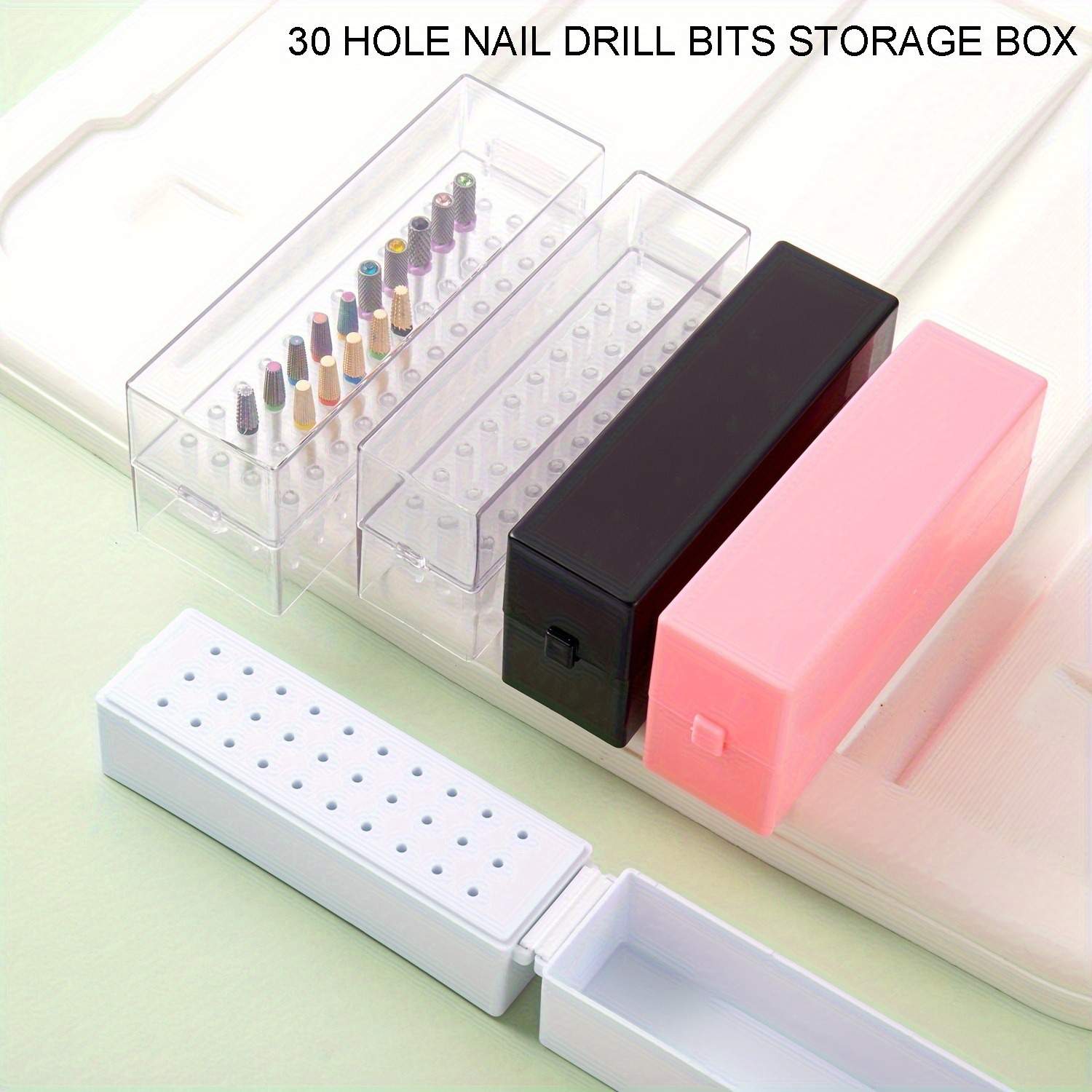 30/100 furos 1 peça de vários  - Nail Drill Machine avaliação e preço